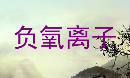 负氧离子