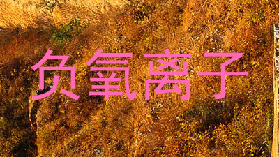 负氧离子