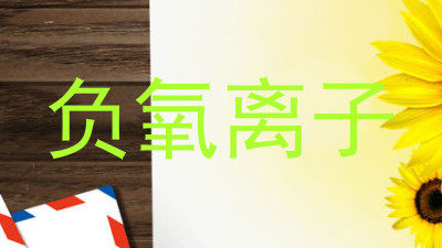 负氧离子