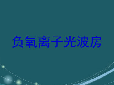 负氧离子光波房