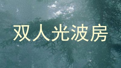 双人光波房