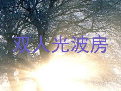 双人光波房