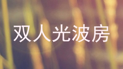 双人光波房