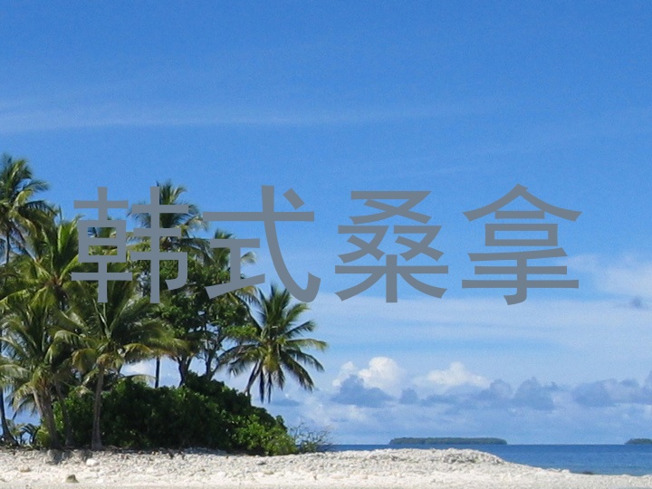 韩式桑拿