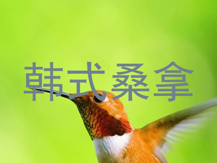 韩式桑拿