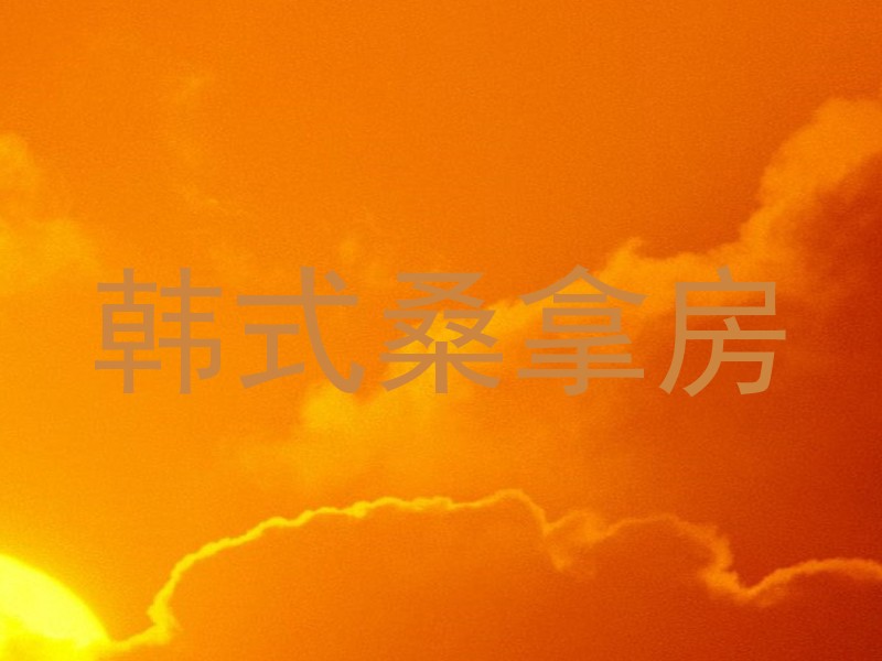 韩式桑拿房