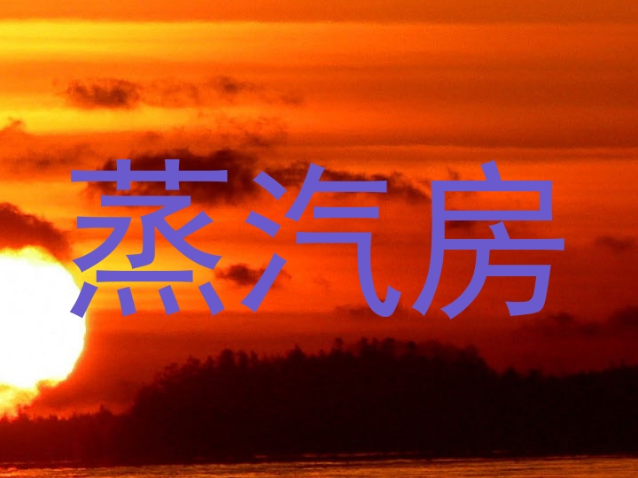 蒸汽房