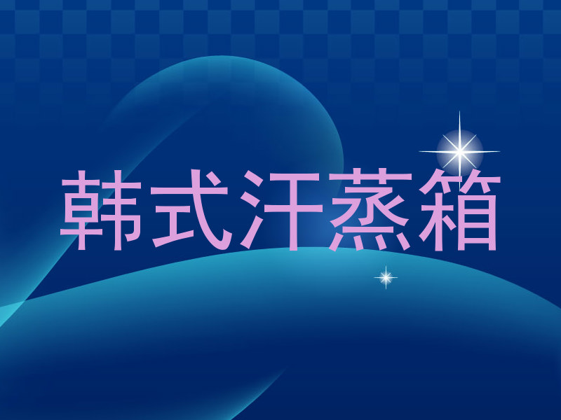 韩式汗蒸箱