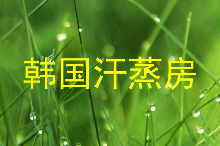 韩国汗蒸房