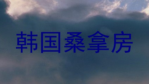 韩国桑拿房