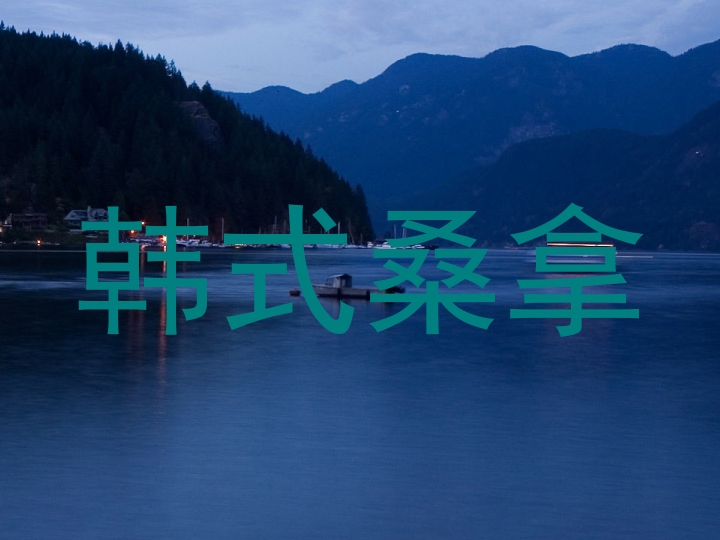 韩式桑拿
