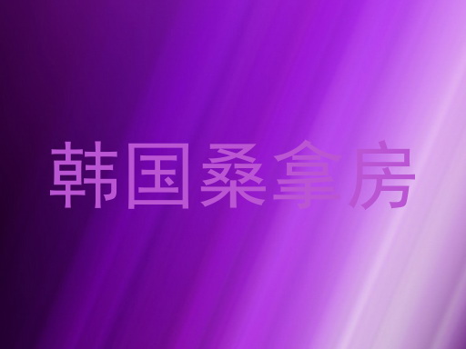 韩国桑拿房