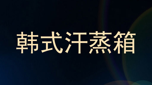 韩式汗蒸箱