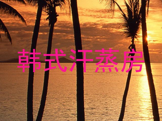 韩式汗蒸房