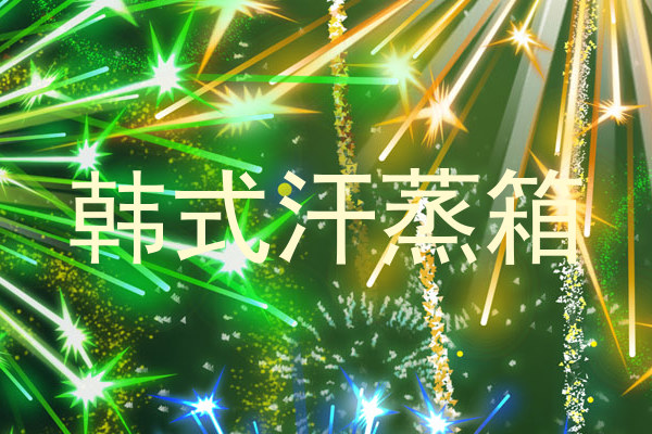 韩式汗蒸箱