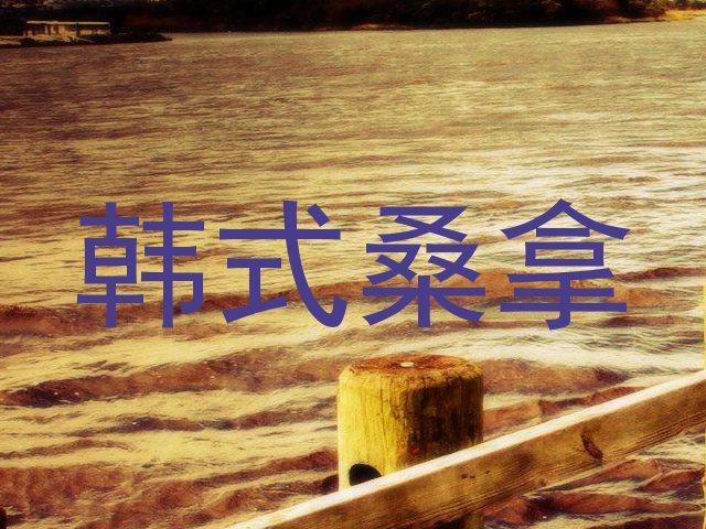 韩式桑拿