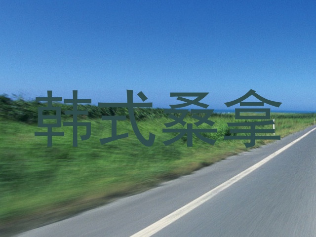 韩式桑拿