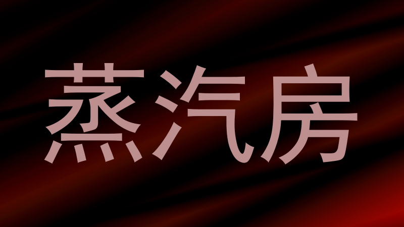 蒸汽房