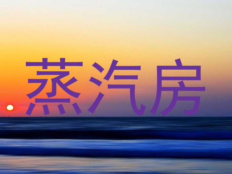 蒸汽房