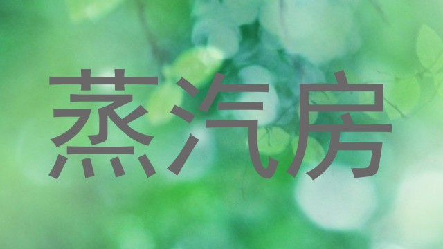 蒸汽房