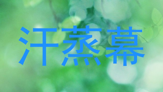 汗蒸幕