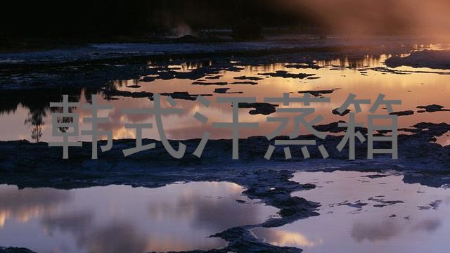 韩式汗蒸箱
