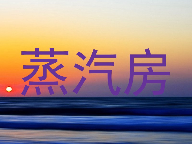 蒸汽房