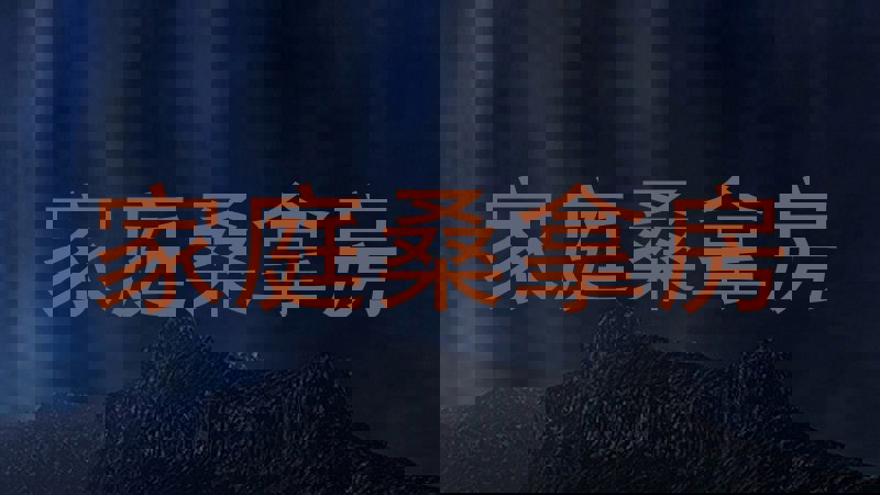 家庭桑拿房