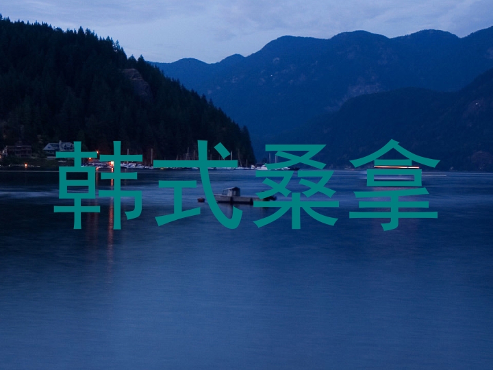 韩式桑拿