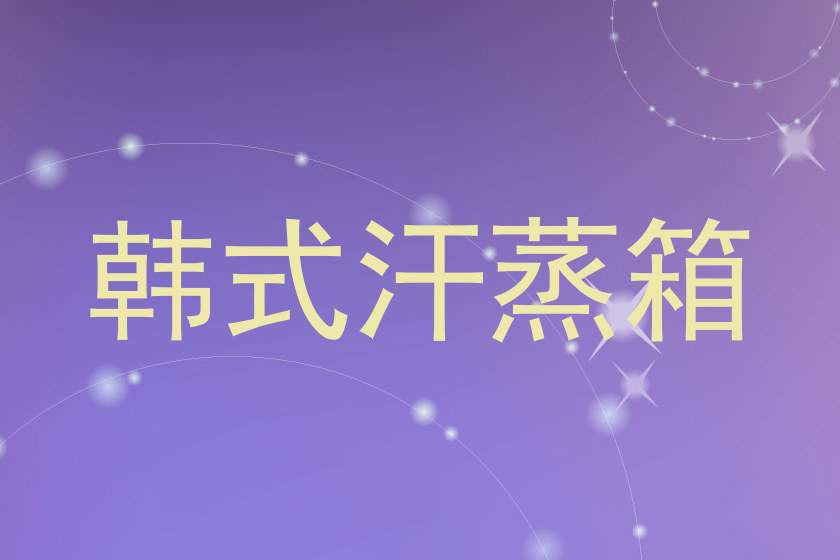 韩式汗蒸箱