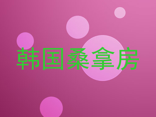 韩国桑拿房