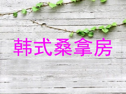 韩式桑拿房