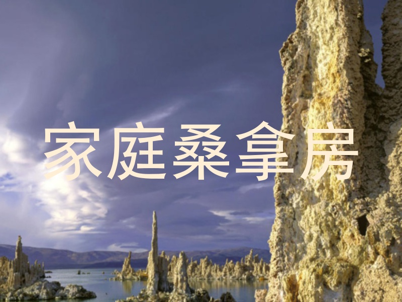 家庭桑拿房