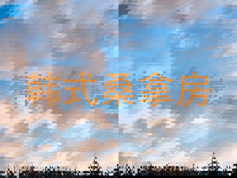 韩式桑拿房