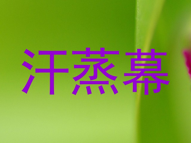 汗蒸幕