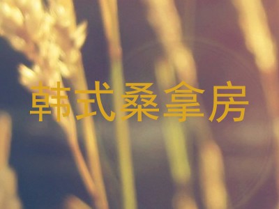 韩式桑拿房