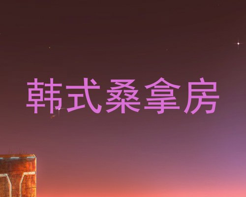 韩式桑拿房