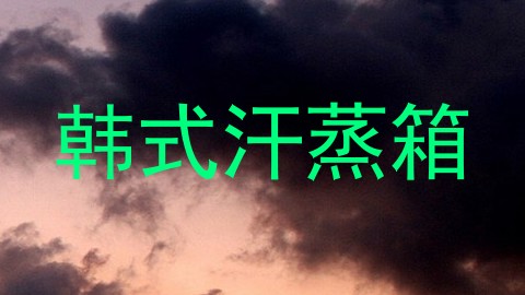 韩式汗蒸箱