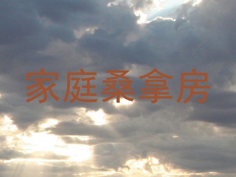 家庭桑拿房