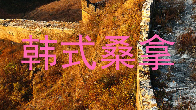 韩式桑拿