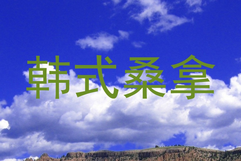 韩式桑拿