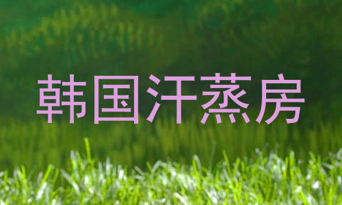 韩国汗蒸房