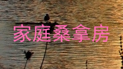 家庭桑拿房