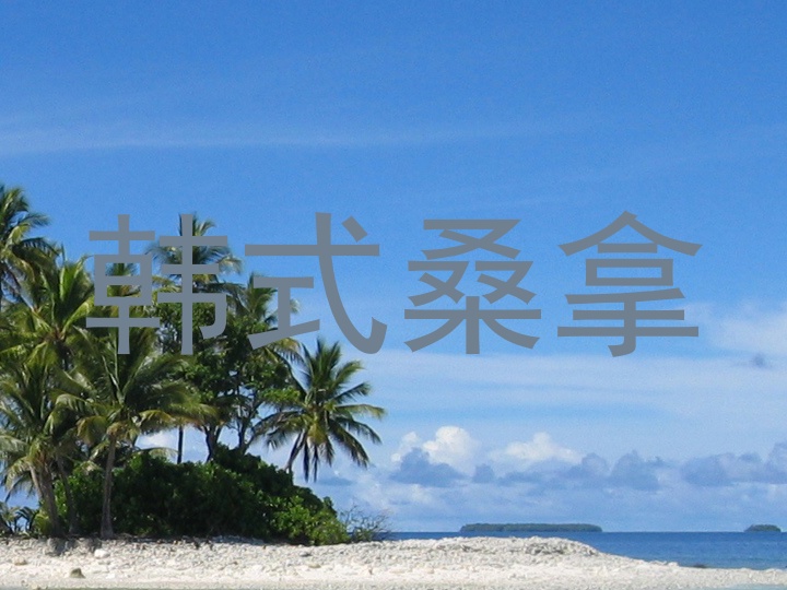 韩式桑拿