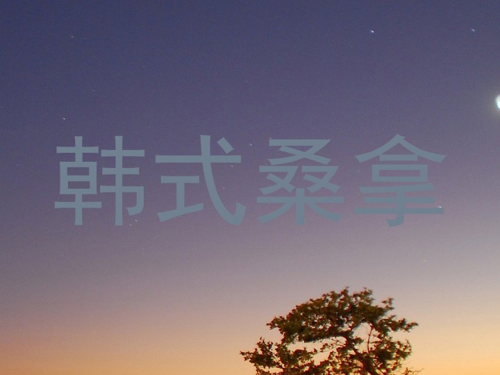 韩式桑拿