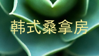 韩式桑拿房
