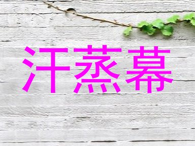 汗蒸幕