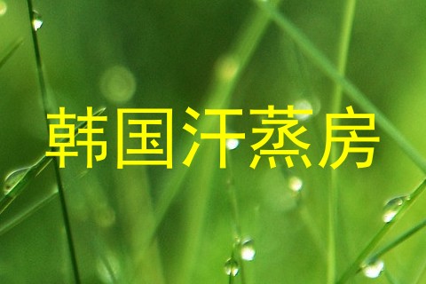 韩国汗蒸房