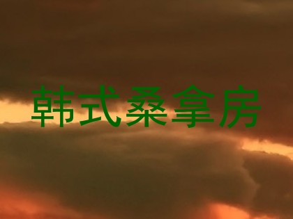 韩式桑拿房