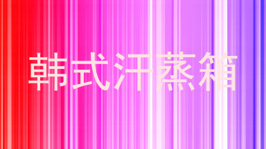 韩式汗蒸箱
